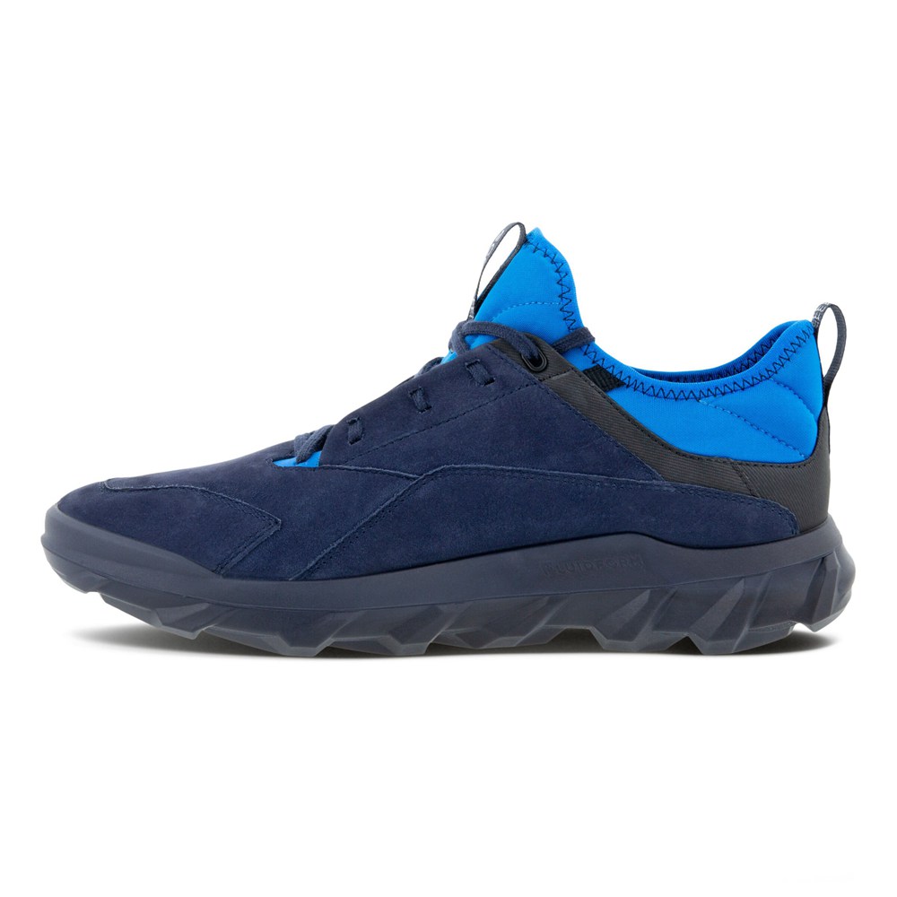 Tenis Outdoor Hombre - ECCO Mx Bajos - Azul Marino - JRY278431